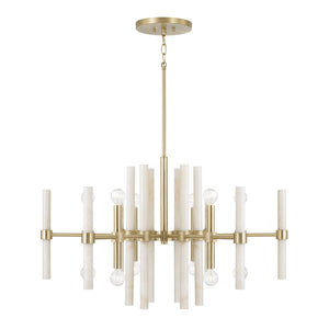 Capital Lighting - 458001MA - 12 Light Chandelier - Marlow - Matte Brass