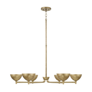 Capital Lighting - 458561FT - LED Chandelier - Francesca - Feathered Gold