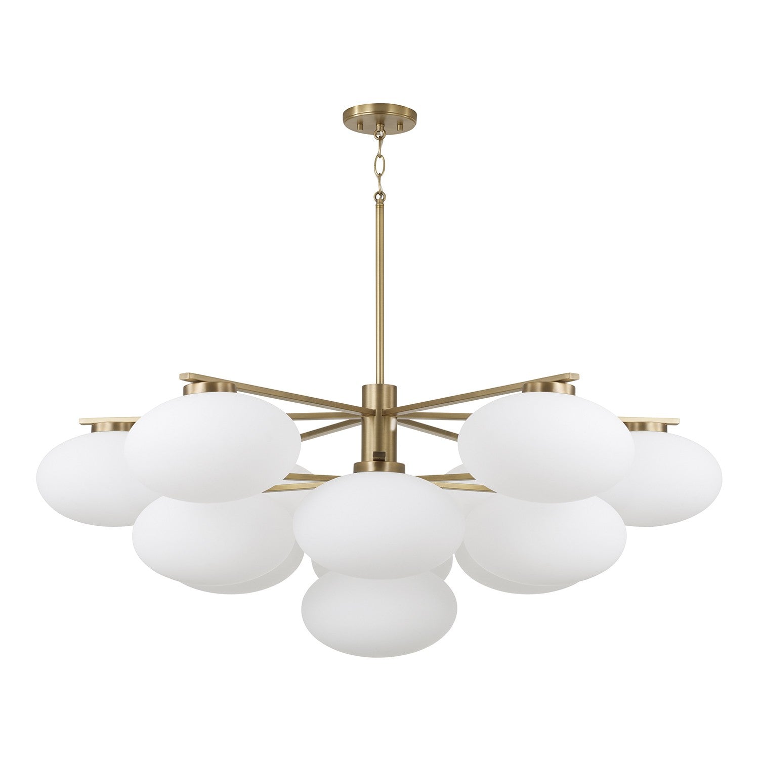 Capital Lighting - 460501AD - 13 Light Chandelier - Soren - Aged Brass
