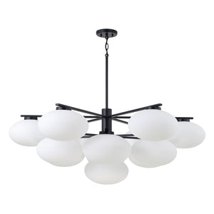 Capital Lighting - 460501MB - 13 Light Chandelier - Soren - Matte Black