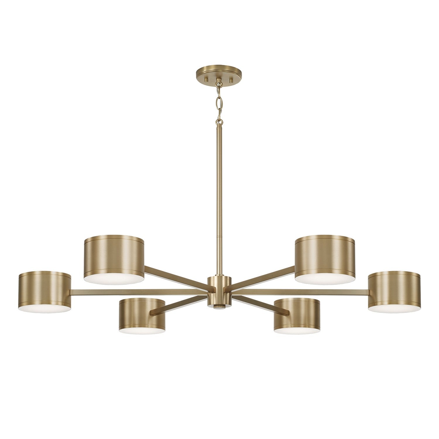 Capital Lighting - 460901AD - LED Chandelier - Henley - Aged Brass