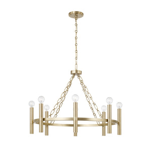 Capital Lighting - 462081MA - Eight Light Chandelier - Winton - Matte Brass
