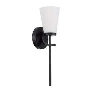 Capital Lighting - 661011MB-660 - One Light Wall Sconce - Drake - Matte Black