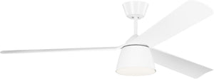 Visual Comfort Fan - 3STUSM60RZWD - 60" Ceiling Fan - Studio - Matte White