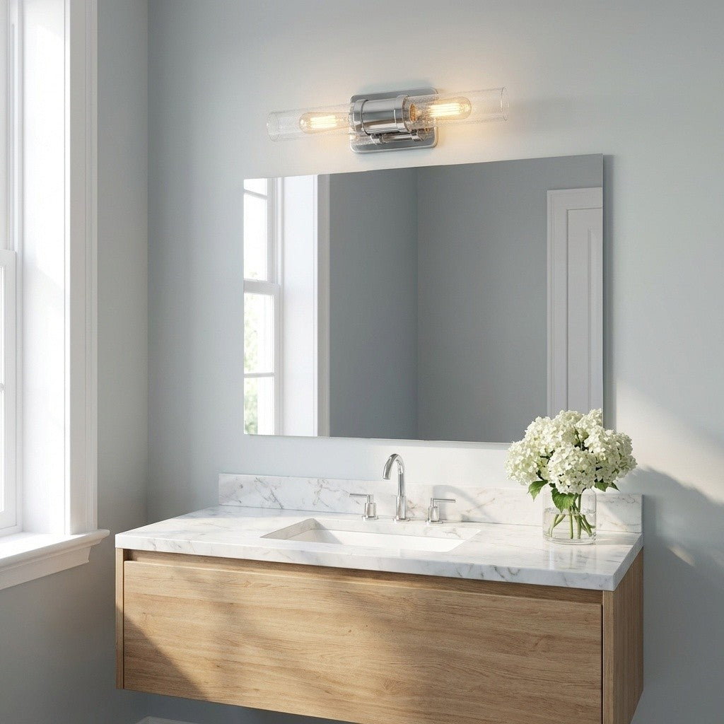 Visual Comfort Studio - 4465002CC-05 - Two Light Vanity - Keaton - Chrome | Chrome