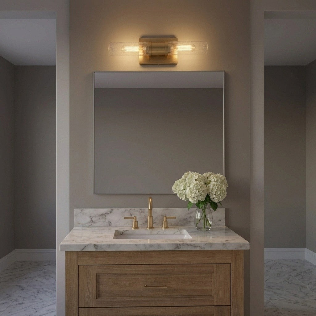 Visual Comfort Studio - 4465002CC-848 - Two Light Vanity - Keaton - Satin Brass | Satin Brass