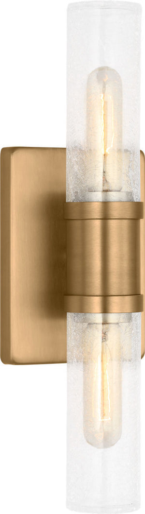 Visual Comfort Studio - 4465002CC-848 - Two Light Vanity - Keaton - Satin Brass | Satin Brass