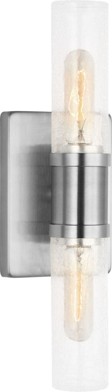 Visual Comfort Studio - 4465002CC-962 - Two Light Vanity - Keaton - Brushed Nickel | Brushed Nickel