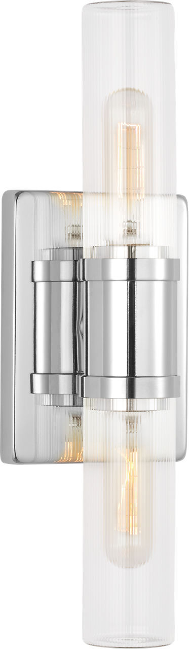 Visual Comfort Studio - 4465002CF-05 - Two Light Vanity - Keaton - Chrome | Chrome