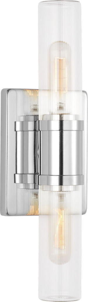Visual Comfort Studio - 4465002CF-05 - Two Light Vanity - Keaton - Chrome | Chrome