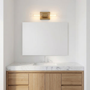 Visual Comfort Studio - 4565002CC-848 - Two Light Vanity - Keaton - Satin Brass | Satin Brass