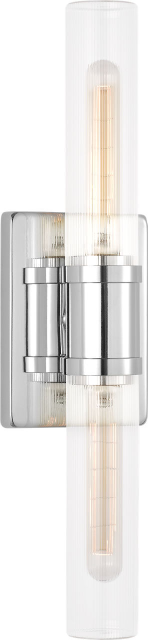Visual Comfort Studio - 4565002CF-05 - Two Light Vanity - Keaton - Chrome | Chrome