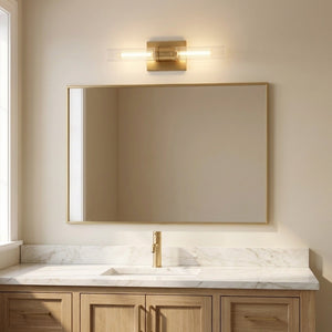 Visual Comfort Studio - 4565002CF-848 - Two Light Vanity - Keaton - Satin Brass | Satin Brass