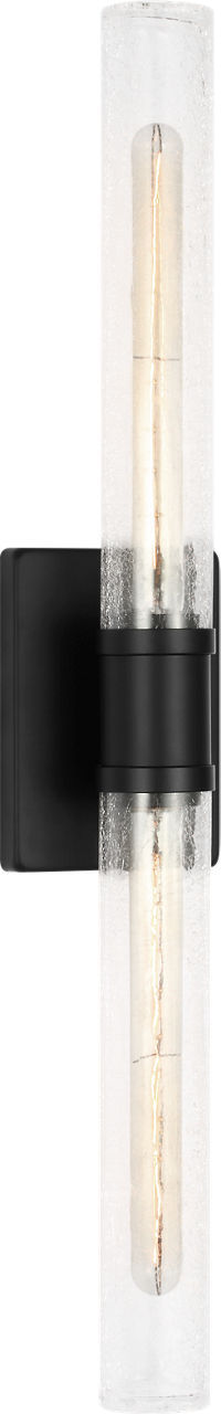 Visual Comfort Studio - 4665002CC-112 - Two Light Vanity - Keaton - Midnight Black | Midnight Black