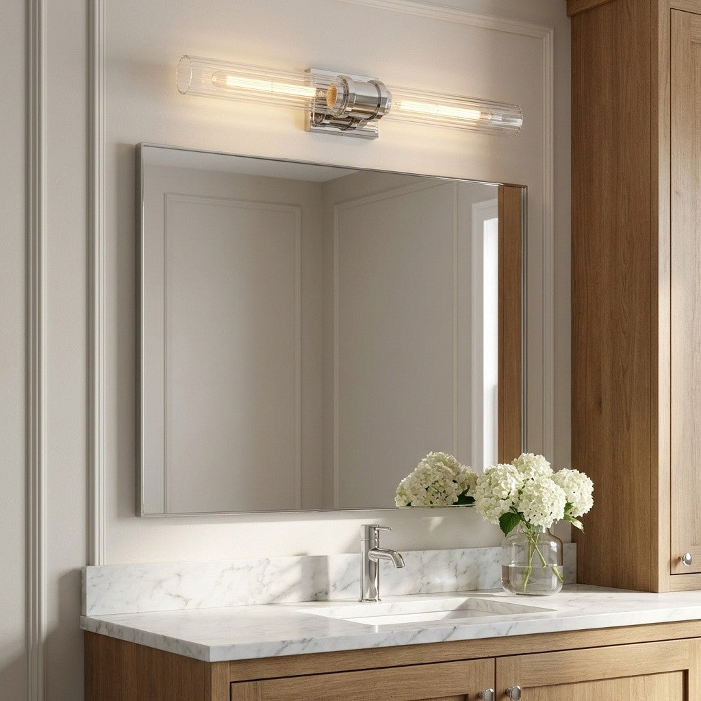 Visual Comfort Studio - 4665002CF-05 - Two Light Vanity - Keaton - Chrome | Chrome