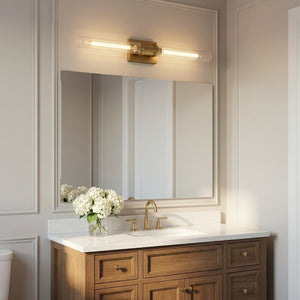 Visual Comfort Studio - 4665002CF-848 - Two Light Vanity - Keaton - Satin Brass | Satin Brass