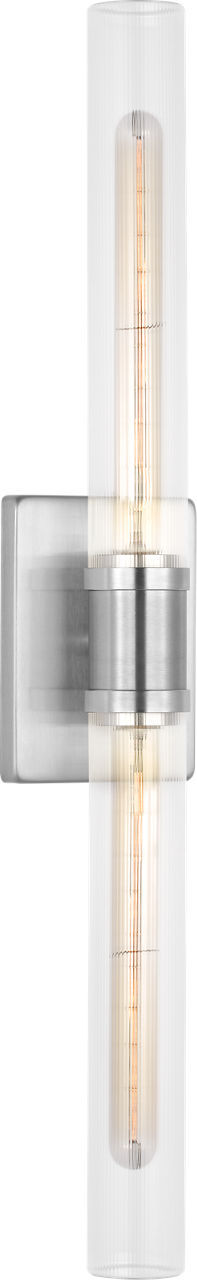 Visual Comfort Studio - 4665002CF-962 - Two Light Vanity - Keaton - Brushed Nickel | Brushed Nickel