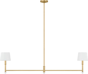 Visual Comfort Studio - AC1182GD - Two Light Linear Chandelier - Greard - Gild | Gild