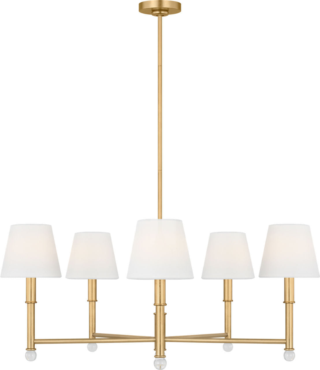 Visual Comfort Studio - AC1195GD - Five Light Chandelier - Greard - Gild | Gild