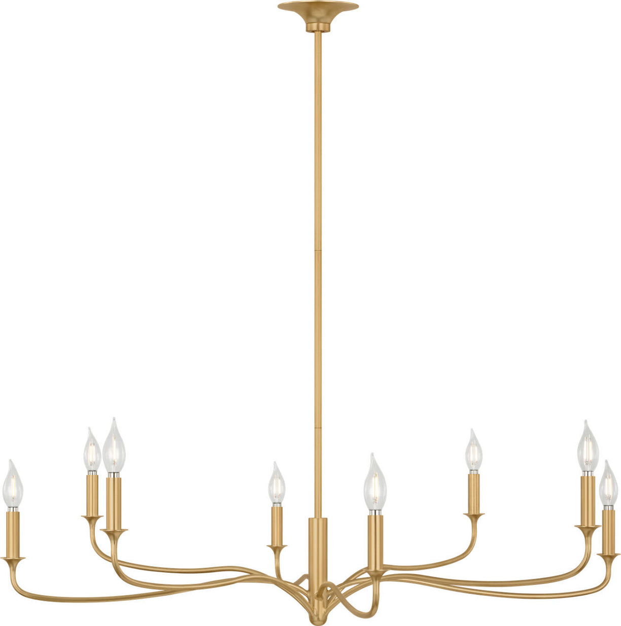 Visual Comfort Studio - AC1218GD - Eight Light Chandelier - Chatsworth - Gild | Gild