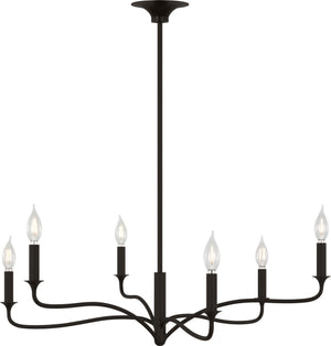 Visual Comfort Studio - AC1226AI - Six Light Chandelier - Chatsworth - Aged Iron | Aged Iron