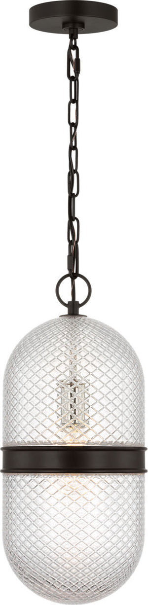 Visual Comfort Studio - AP1291AI - One Light Pendant - Lucinda - Aged Iron | Aged Iron