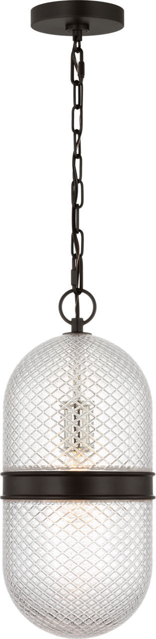 Visual Comfort Studio - AP1291AI - One Light Pendant - Lucinda - Aged Iron | Aged Iron
