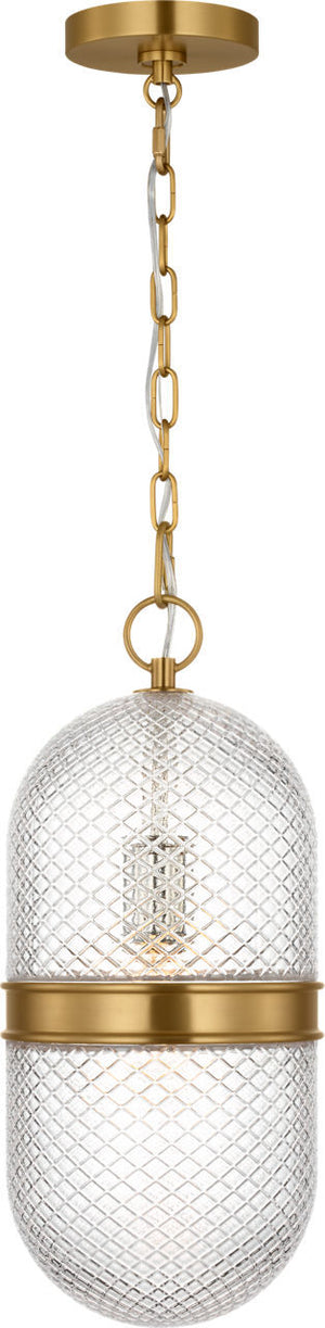 Visual Comfort Studio - AP1291BBS - One Light Pendant - Lucinda - Burnished Brass | Burnished Brass