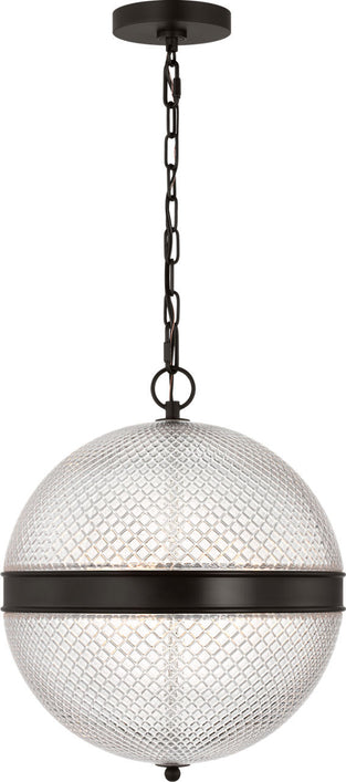 Visual Comfort Studio - AP1303AI - Three Light Pendant - Lucinda - Aged Iron | Aged Iron