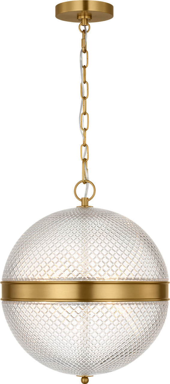 Visual Comfort Studio - AP1303BBS - Three Light Pendant - Lucinda - Burnished Brass | Burnished Brass