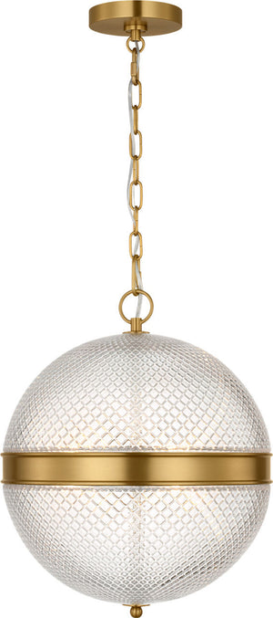 Visual Comfort Studio - AP1303BBS - Three Light Pendant - Lucinda - Burnished Brass | Burnished Brass