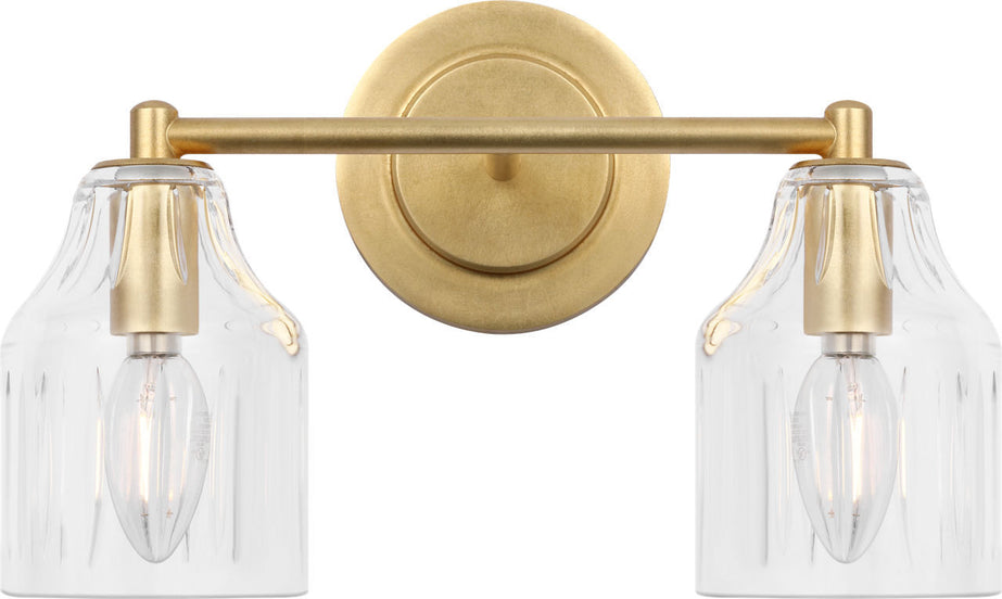 Visual Comfort Studio - AV1012GD - Two Light Bath - Augusta - Gild | Gild