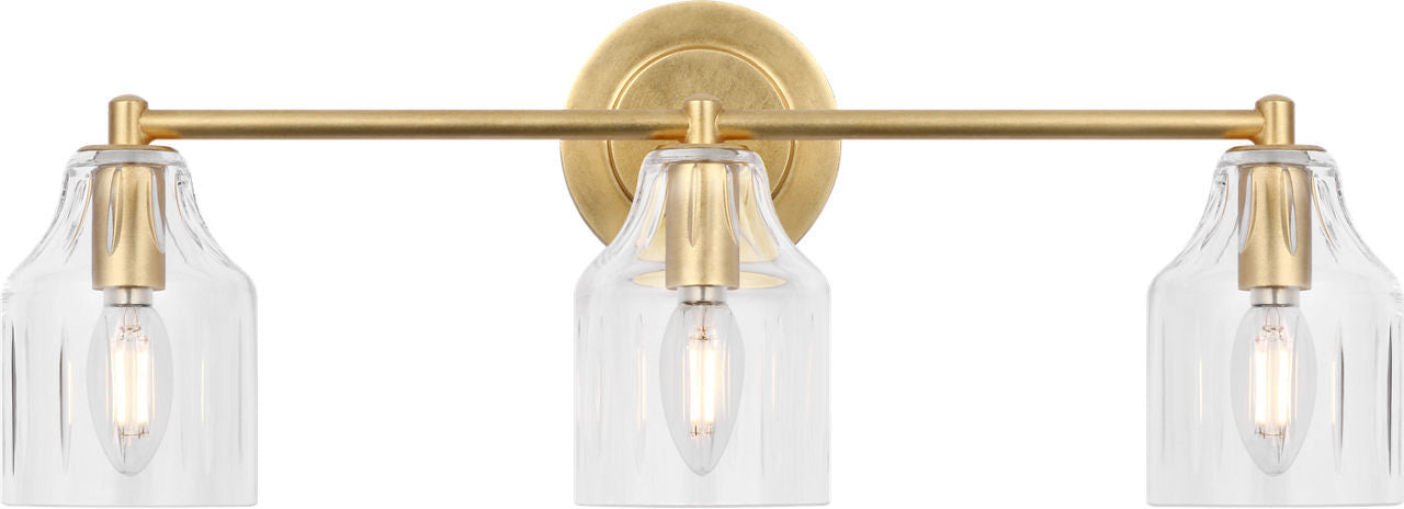 Visual Comfort Studio - AV1013GD - Three Light Bath - Augusta - Gild | Gild