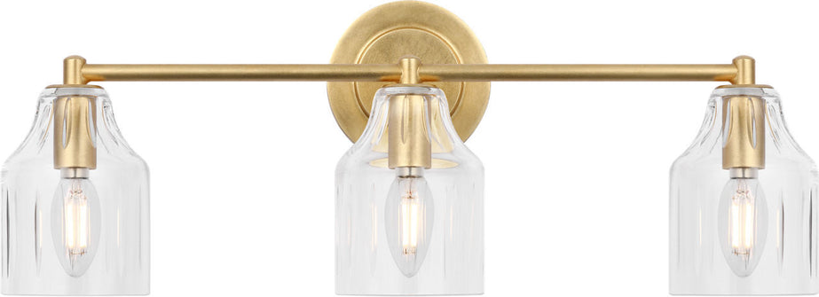 Visual Comfort Studio - AV1013GD - Three Light Bath - Augusta - Gild | Gild