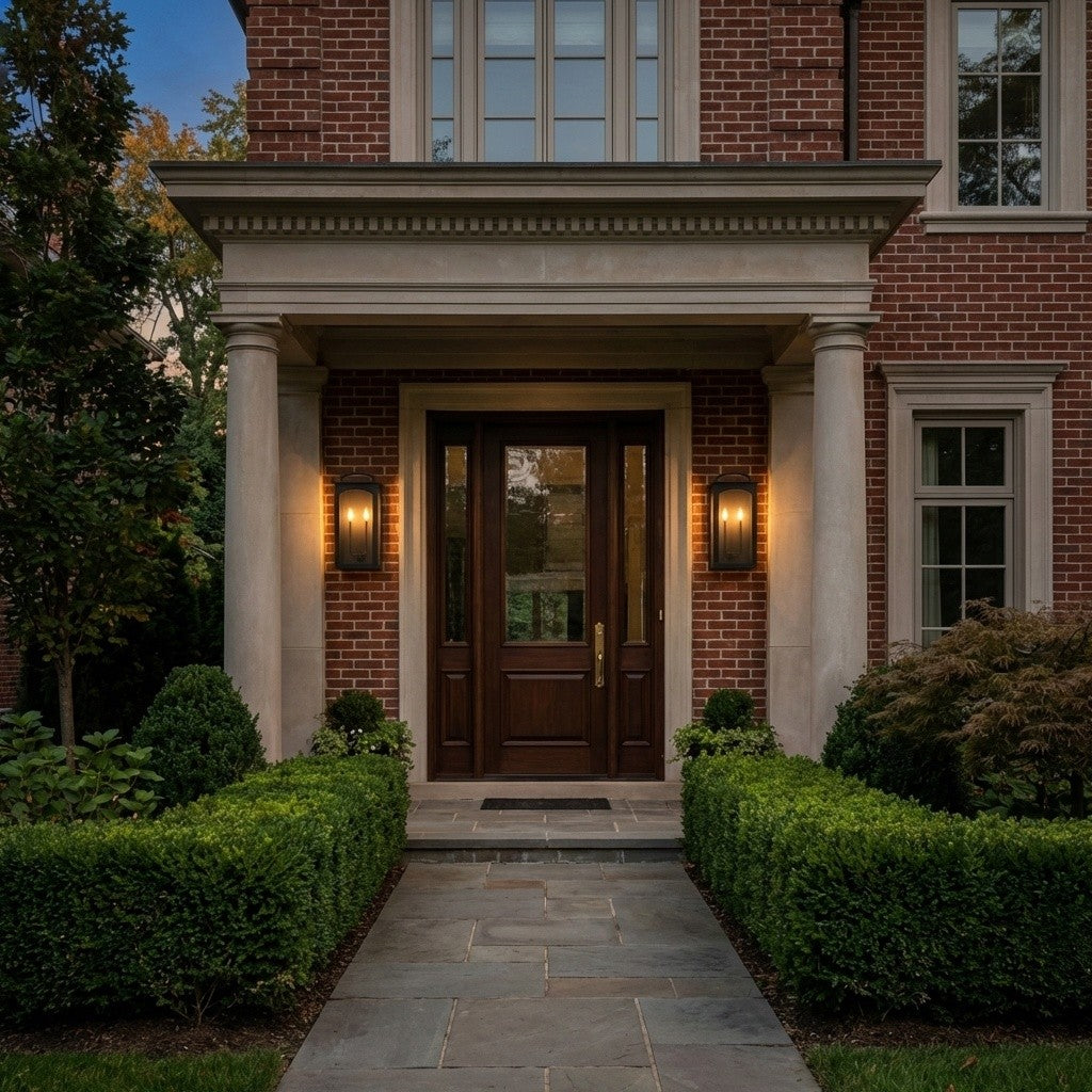 Visual Comfort Studio - CO1572TXB - Two Light Wall Lantern - Modesto - Textured Black | Textured Black