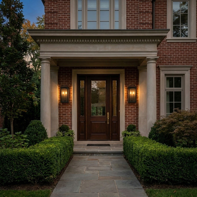 Visual Comfort Studio - CO1572TXB - Two Light Wall Lantern - Modesto - Textured Black | Textured Black