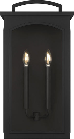 Visual Comfort Studio - CO1572TXB - Two Light Wall Lantern - Modesto - Textured Black | Textured Black