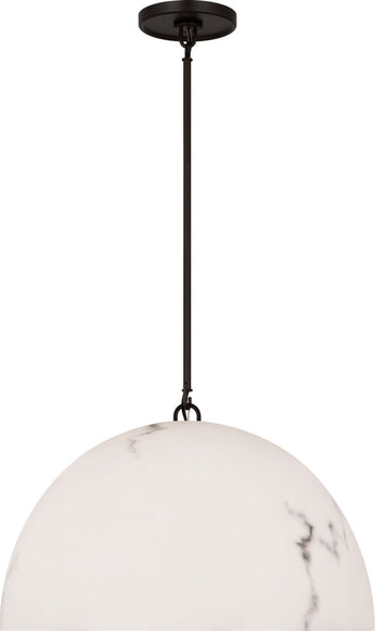 Visual Comfort Studio - CP1481AI - One Light Pendant - Savina - Aged Iron | Aged Iron