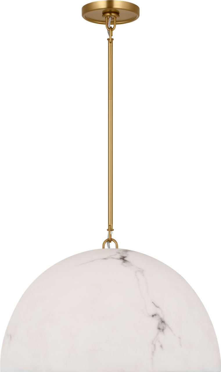 Visual Comfort Studio - CP1481BBS - One Light Pendant - Savina - Burnished Brass | Burnished Brass