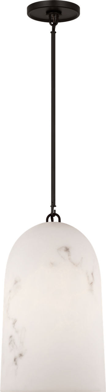 Visual Comfort Studio - CP1491AI - One Light Pendant - Savina - Aged Iron | Aged Iron