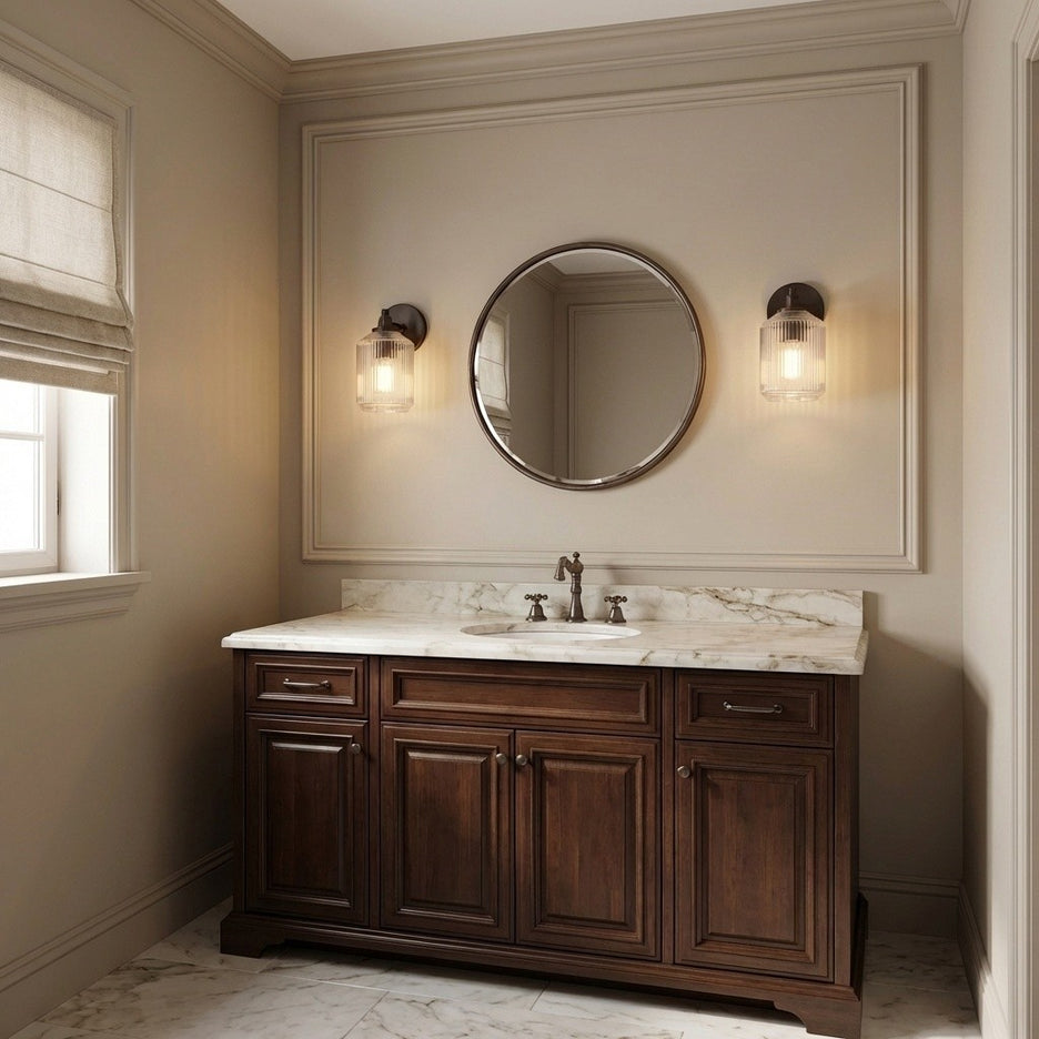 Visual Comfort Studio - CV1091AI - One Light Bath - Barstow - Aged Iron | Aged Iron