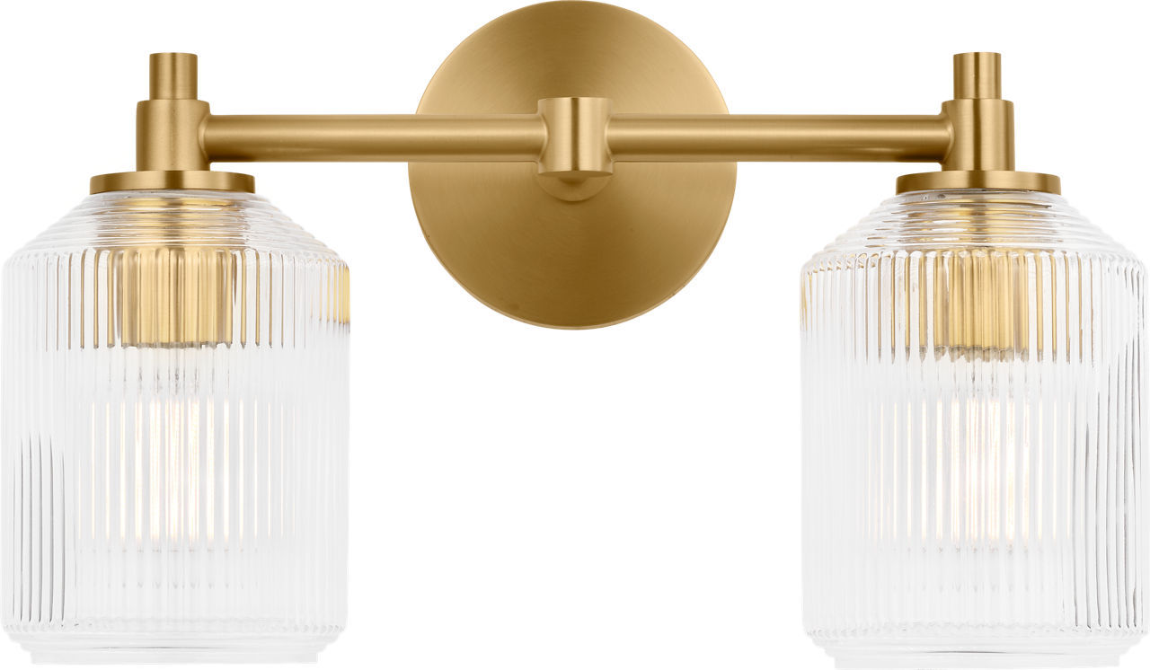 Visual Comfort Studio - CV1092BBS - Two Light Bath - Barstow - Burnished Brass | Burnished Brass