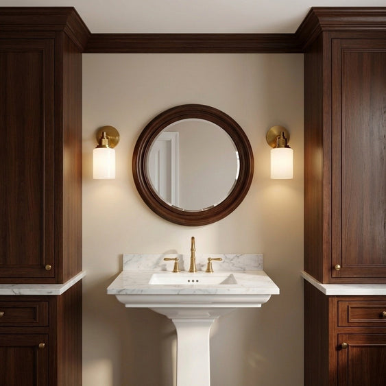 Visual Comfort Studio - CV1111BBS - One Light Bath - Ashford - Burnished Brass | Burnished Brass