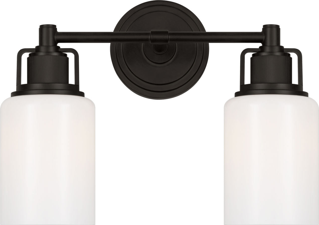 Visual Comfort Studio - CV1112AI - Two Light Bath - Ashford - Aged Iron | Aged Iron