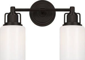 Visual Comfort Studio - CV1112AI - Two Light Bath - Ashford - Aged Iron | Aged Iron
