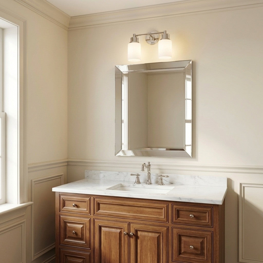 Visual Comfort Studio - CV1112PN - Two Light Bath - Ashford - Polished Nickel | Polished Nickel