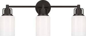 Visual Comfort Studio - CV1113AI - Three Light Bath - Ashford - Aged Iron | Aged Iron