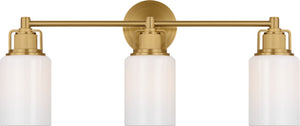 Visual Comfort Studio - CV1113BBS - Three Light Bath - Ashford - Burnished Brass | Burnished Brass