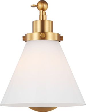 Visual Comfort Studio - CW1121BBSMG - One Light Wall Sconce - Wellfleet - Burnished Brass | Burnished Brass