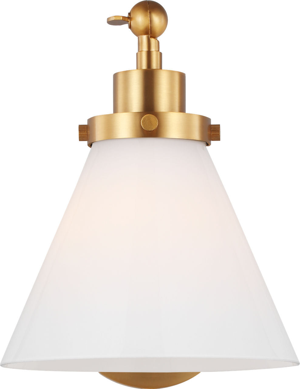 Visual Comfort Studio - CW1121BBSMG - One Light Wall Sconce - Wellfleet - Burnished Brass | Burnished Brass